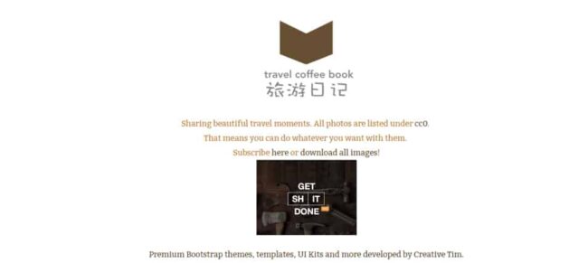 Travel Coffee Book has one of our favorite logos