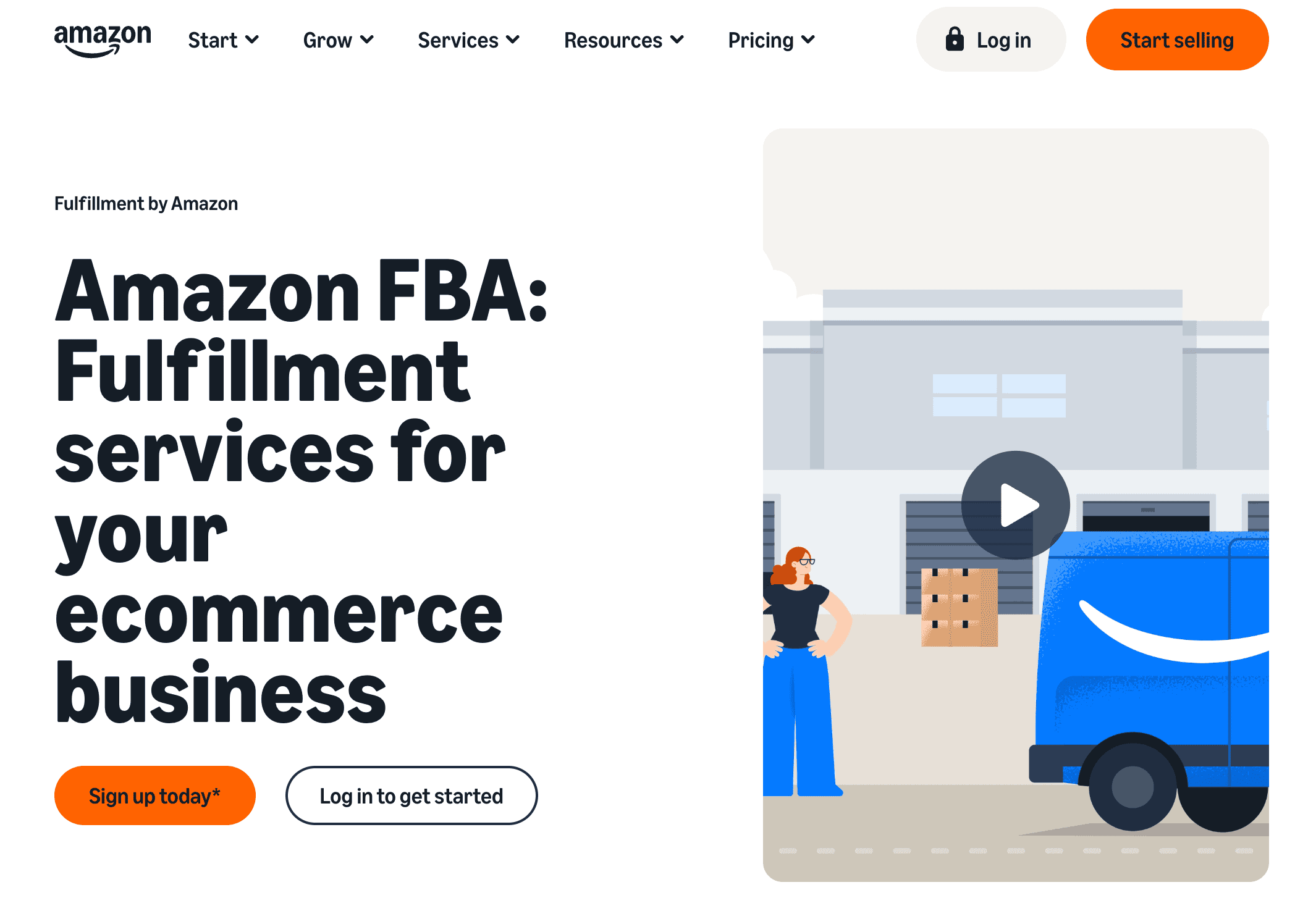 Amazon FBA Homepage Amazon FBA Homepage