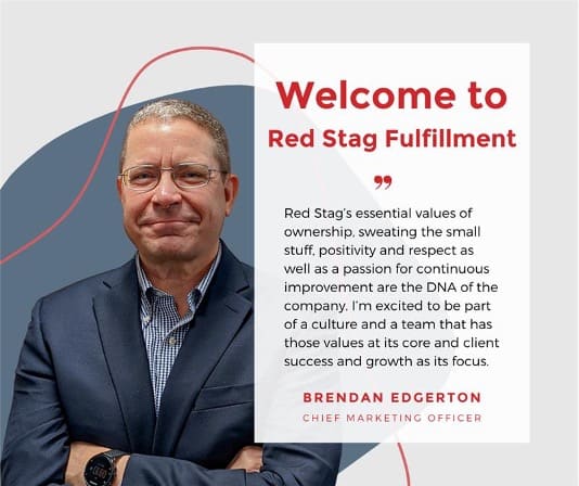 Red Stag Welcomes Brendan Edgerton as Chief Marketing Officer