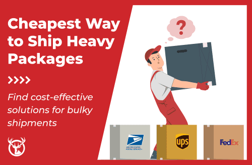 Cheapest way to ship heavy package ft