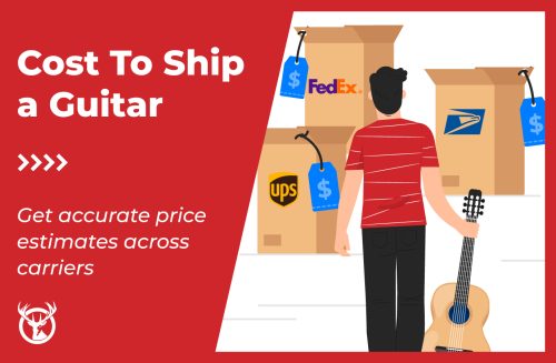 Cost to ship a guitar ft