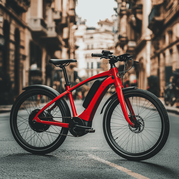 Ebike on the street