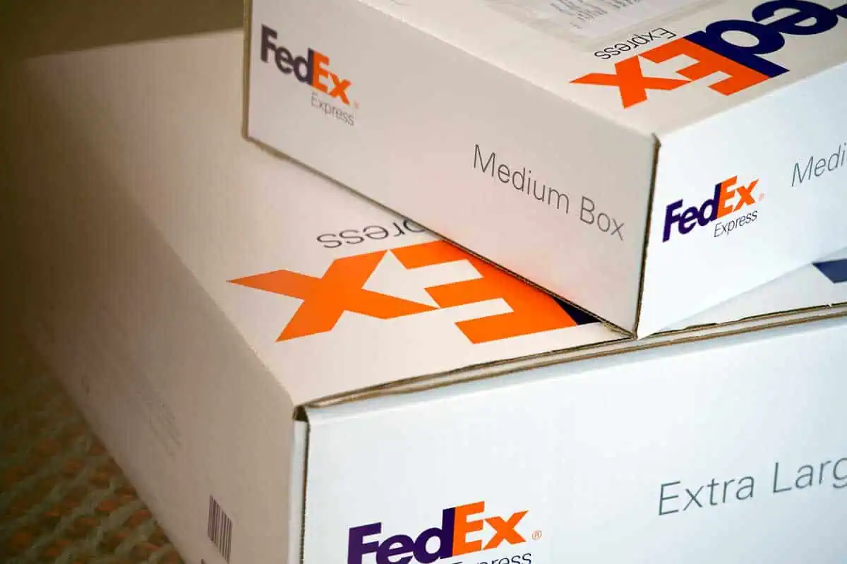 Fedex boxes