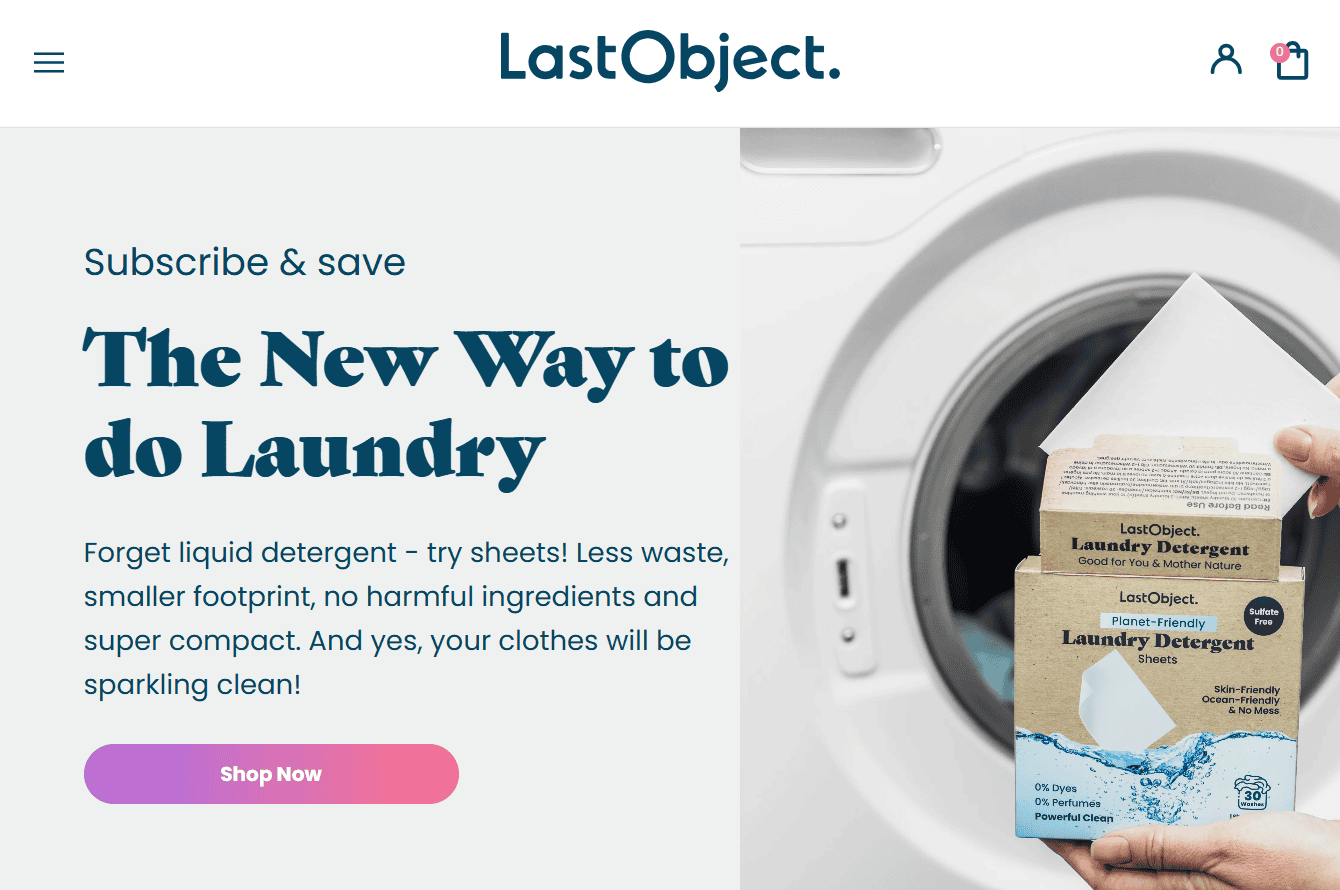 Last Object homepage