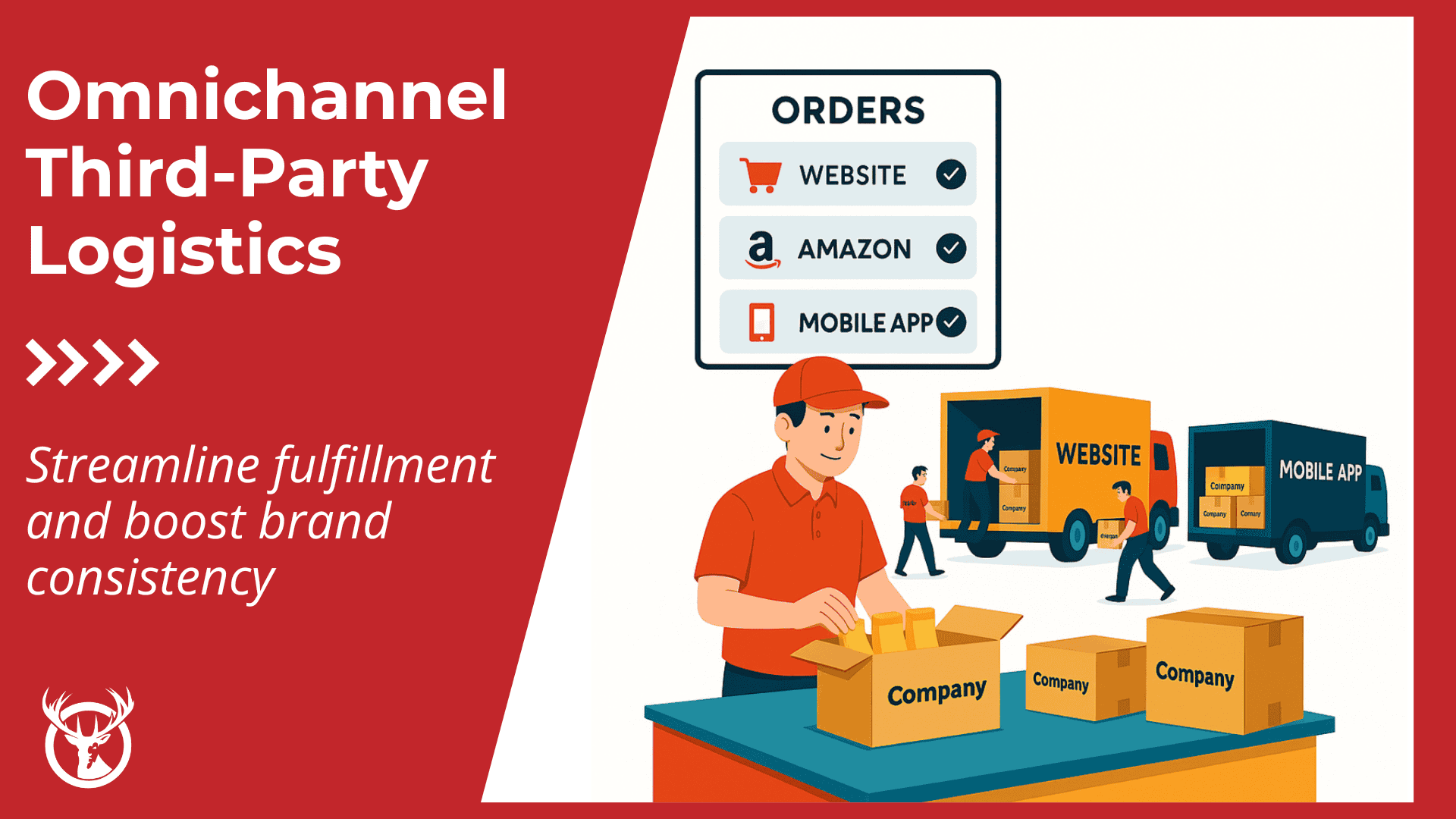 Omnichannel third-party logistics