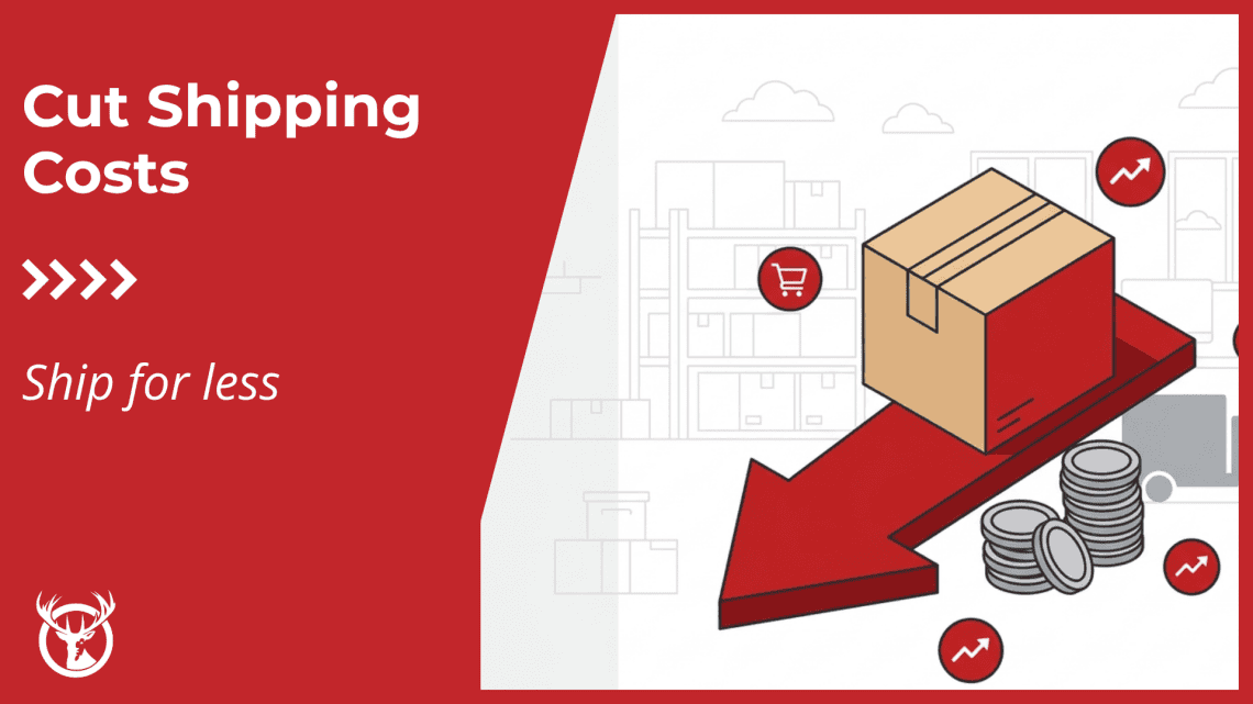 use smaller boxes to reduce shipping costs
