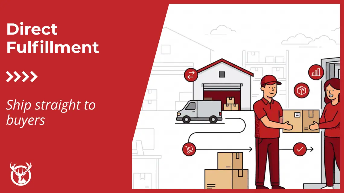 Red Stag Herd members prepare an order for direct fulfillment