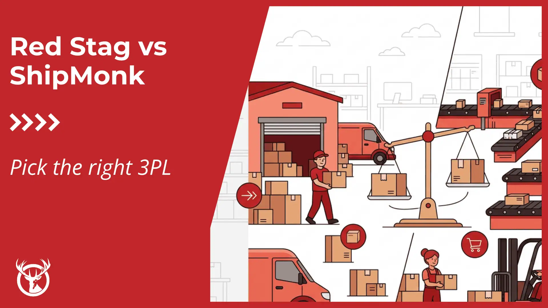 Red Stag Fulfillment vs. ShipMonk: A complete comparison