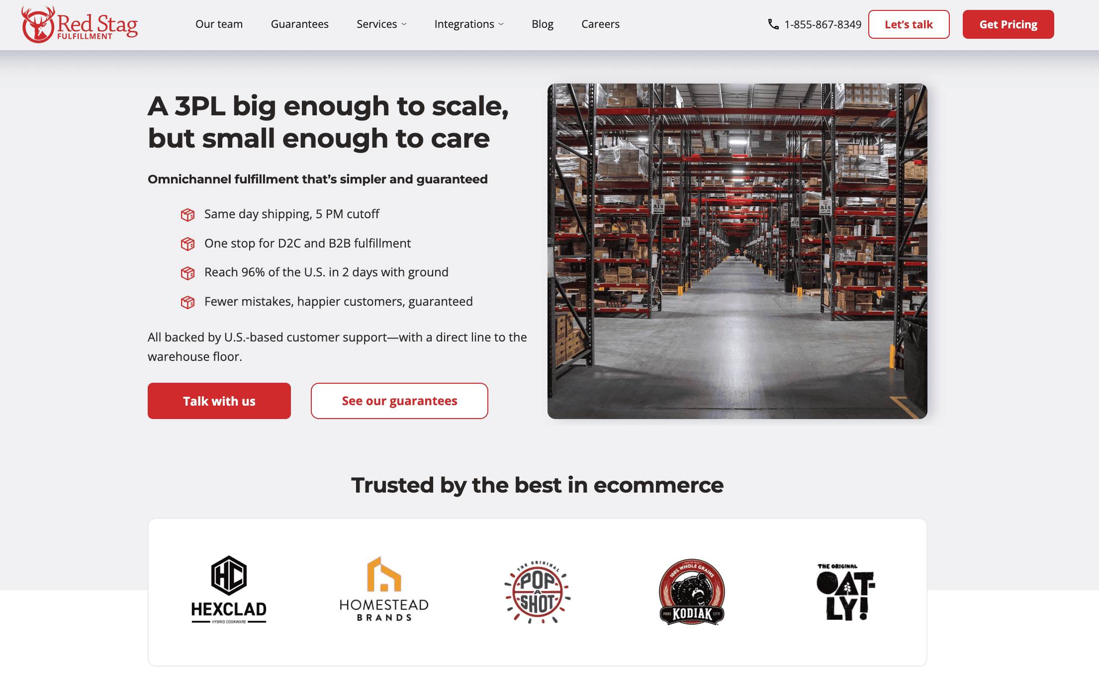 Red Stag Homepage