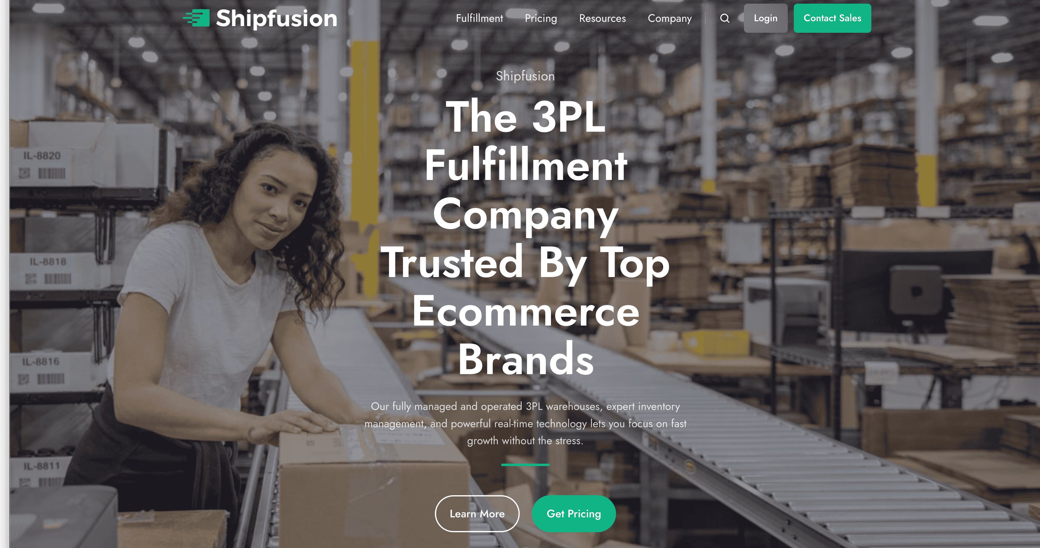 Shipfusion homepage