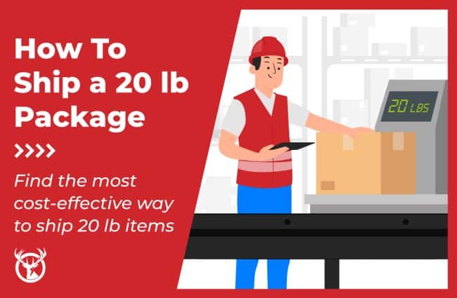 Shipping 20 lbs package ft