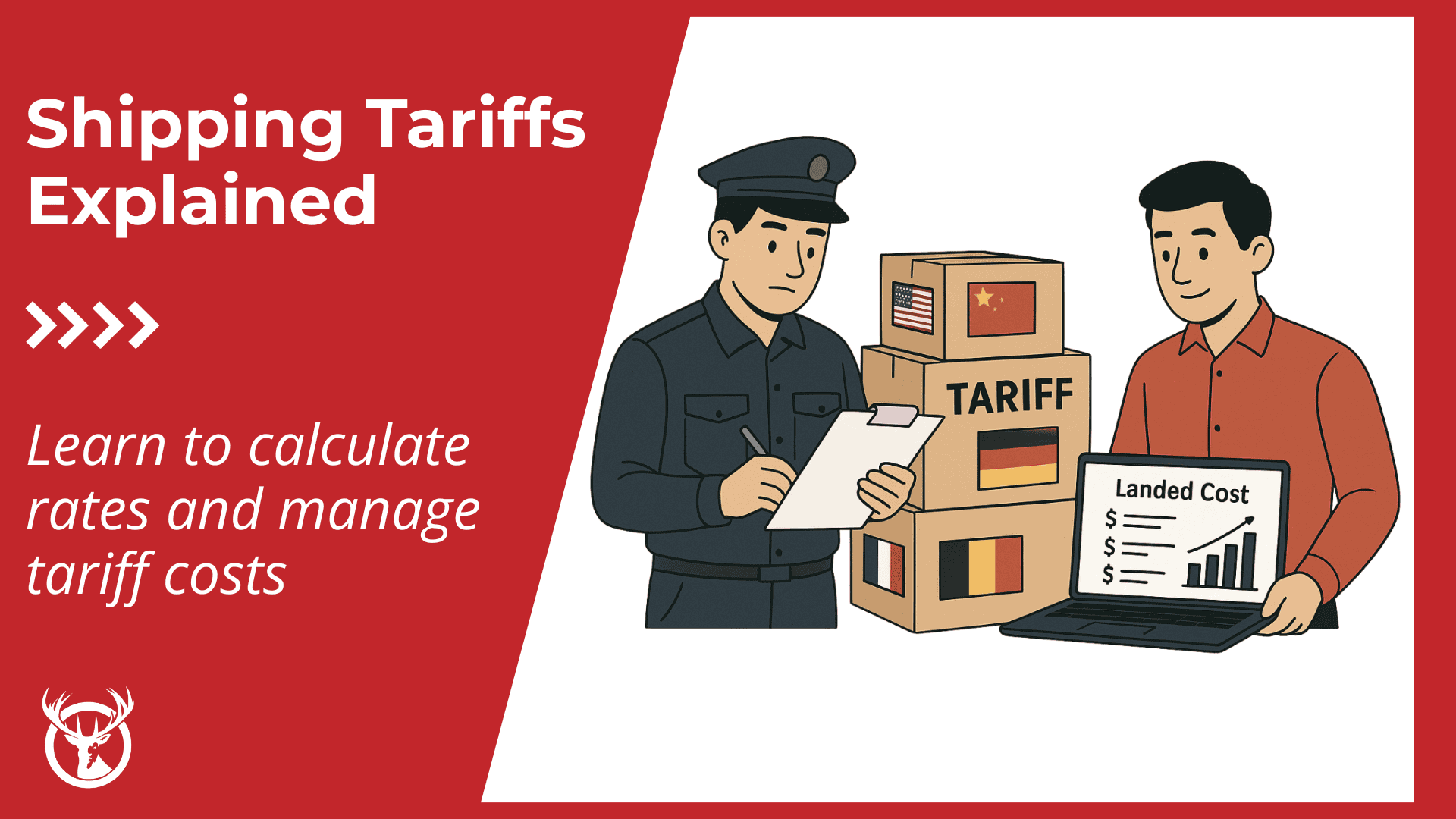 Shipping tariffs explained: Rates, calculation & 2026 updates