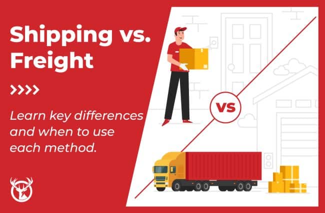 Shipping vs. Freight: What’s the Difference?