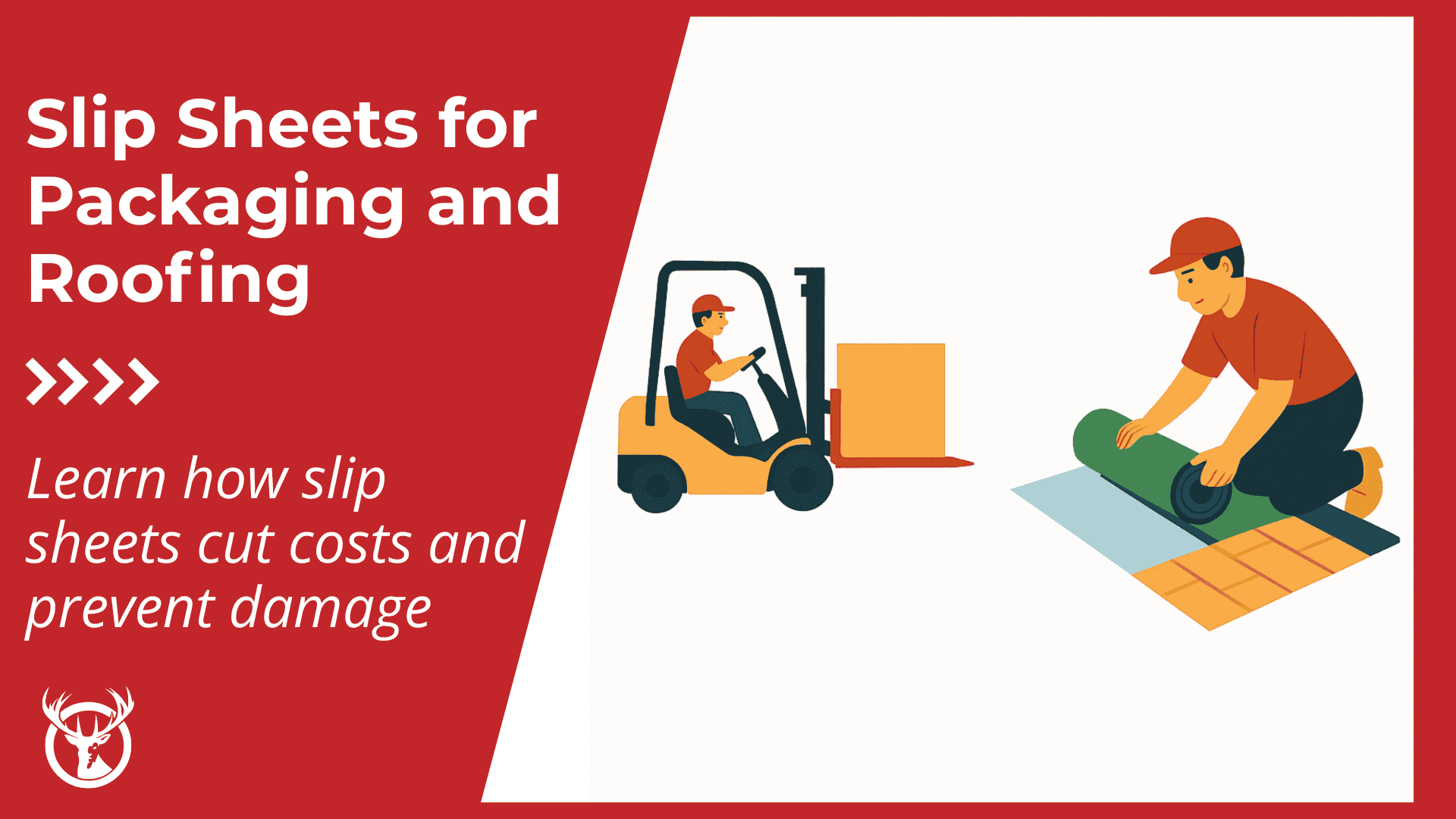 What is a slip sheet? Complete guide for packaging & roofing