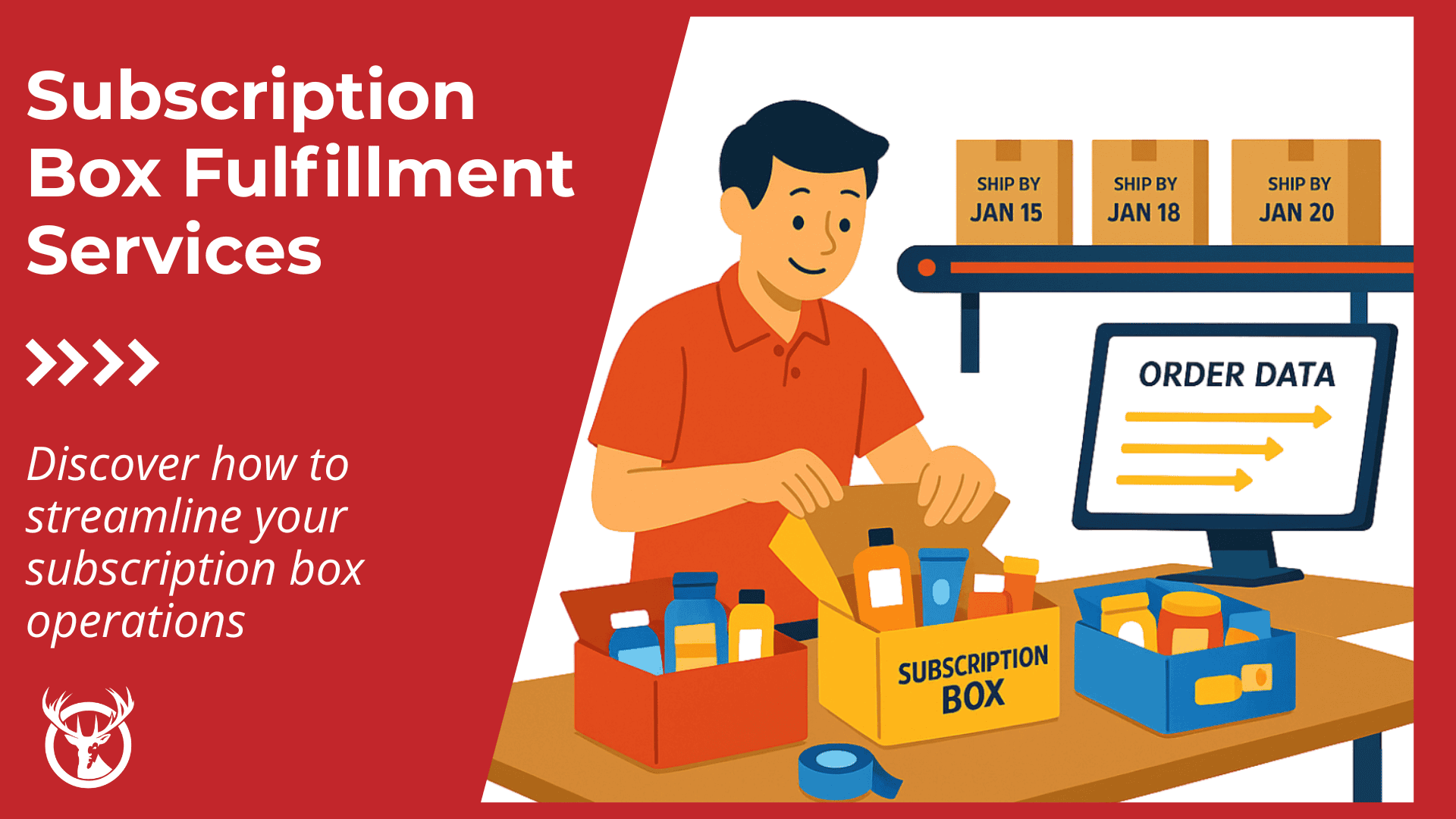 The subscription fulfillment process