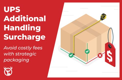 UPS additional handling surcharge ft