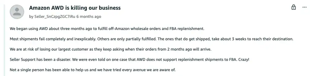 Amazon AWD review