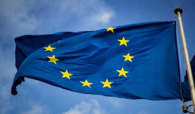 EU VAT update with EU flag
