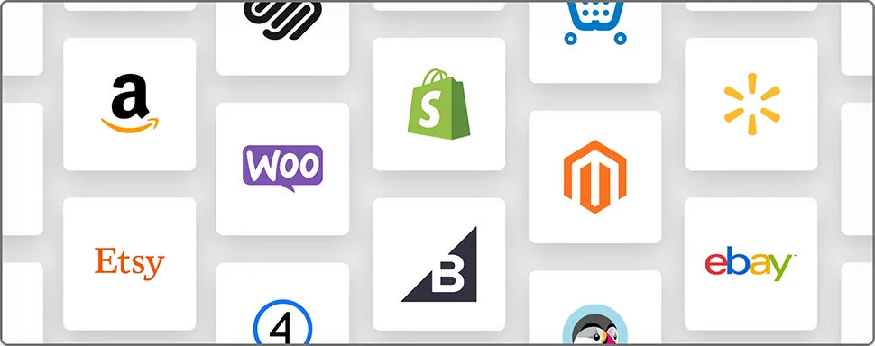 Integrations with all major ecommerce platforms