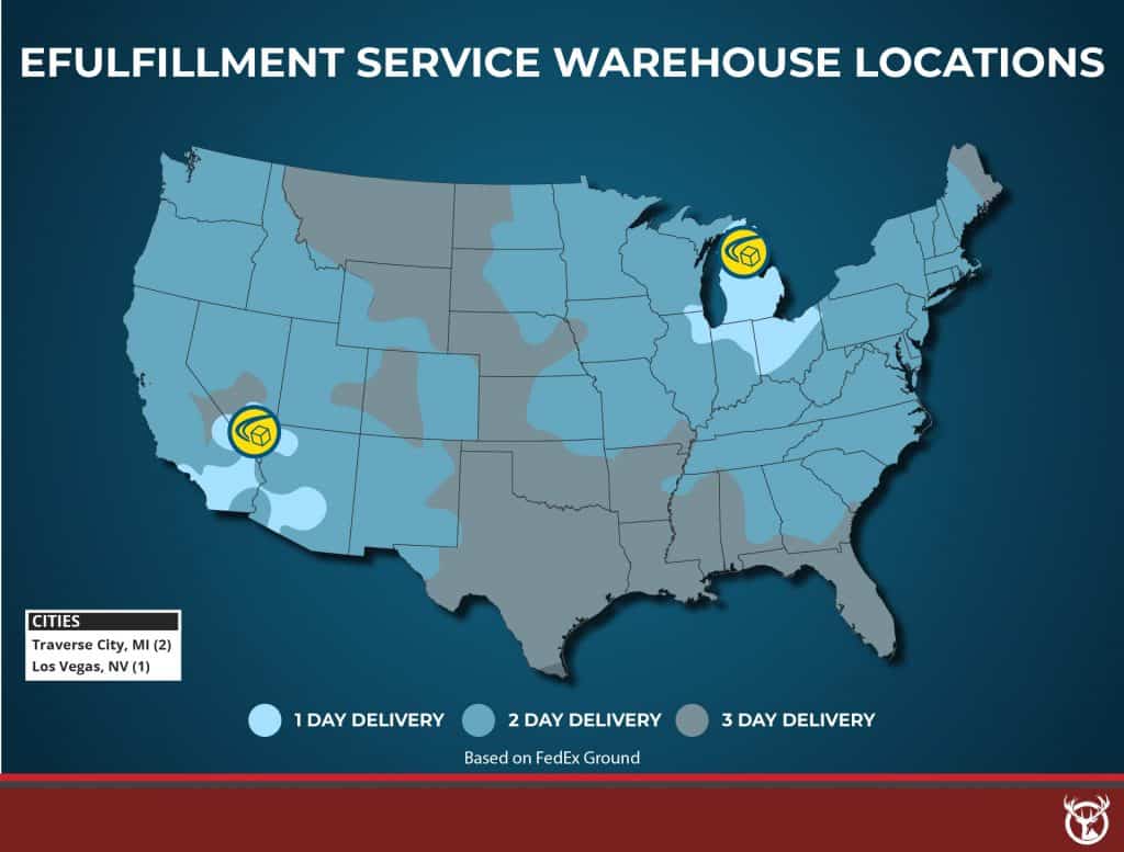 fulfillment best fulfillment warehouse map