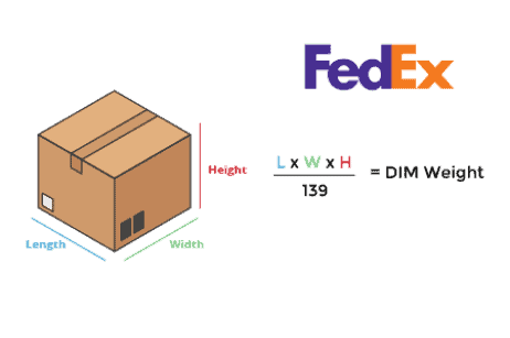 FedEx dimensional weight in 2024