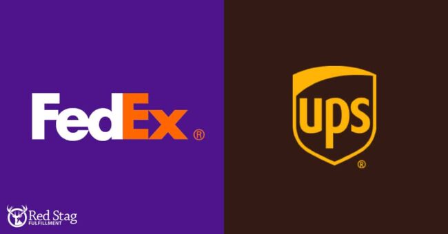 FedEx UPS logos