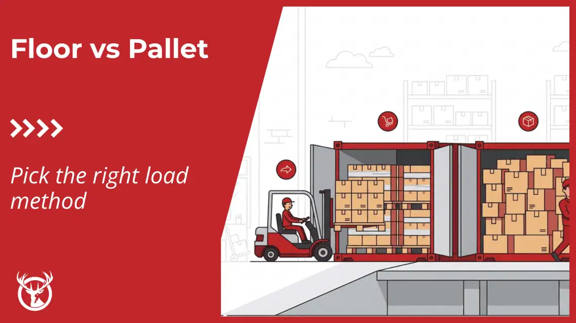 floor loaded containers