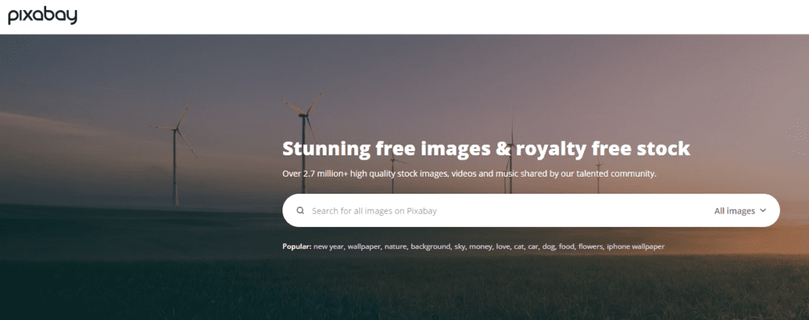 Pixabay is a top provider of cheap stock images