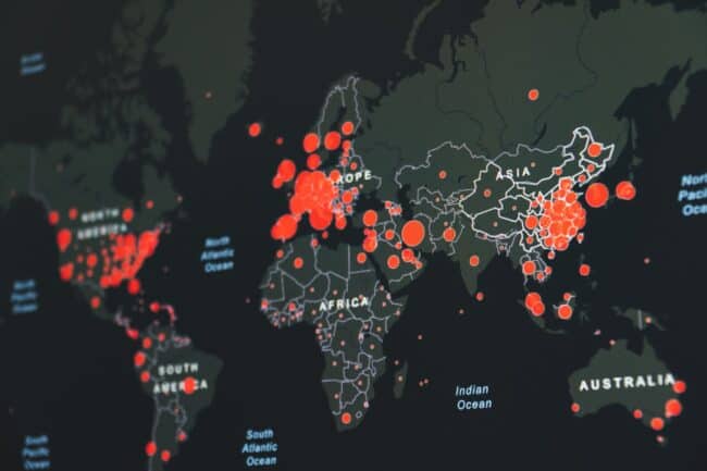 global threat map ecommerce logistics