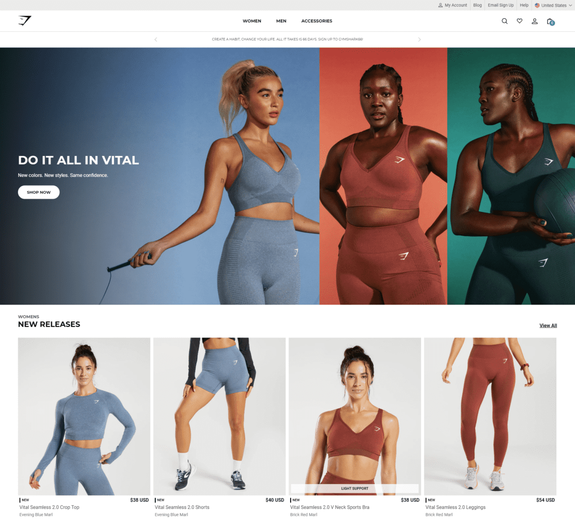 Gymshark has gone global and doesn't appear to be slowing down