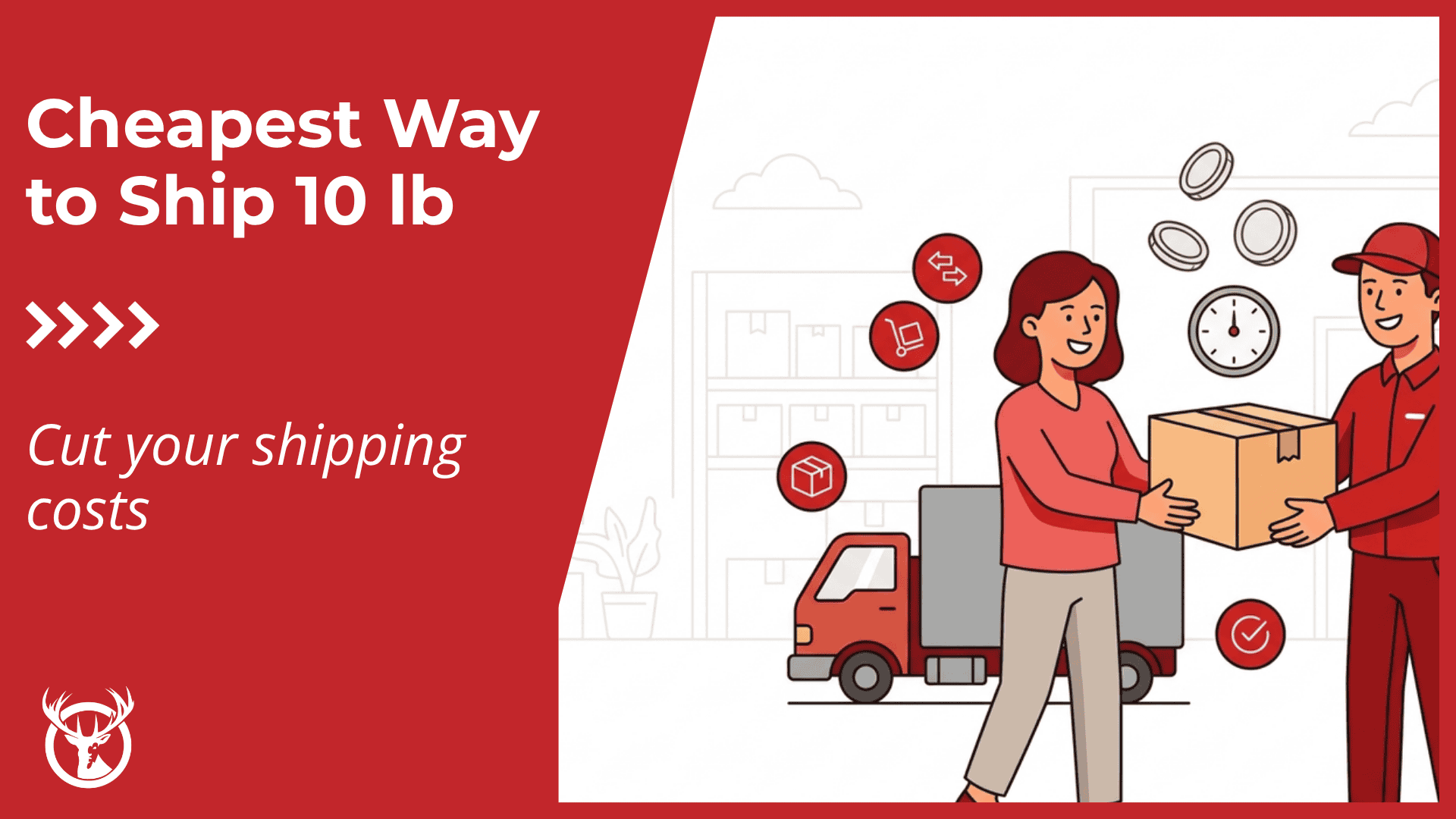 What is the cheapest way to ship a 10 lb package?