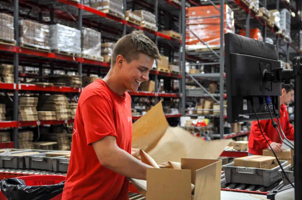 working at Red Stag Fulfillment
