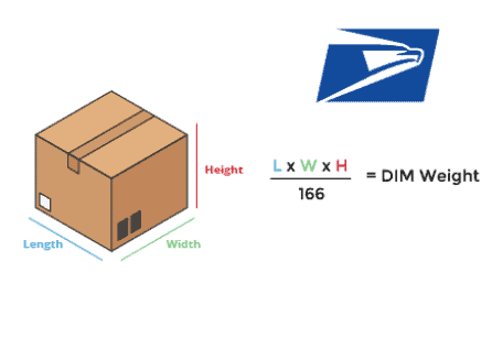 USPS dimensional weight in 2024