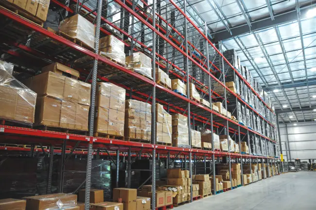 RSF warehousing category page