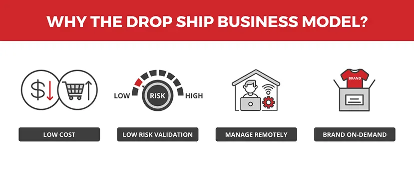 Drop ship business model
